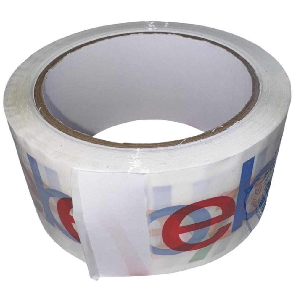 TAPE EBAY BRANDED SHIPPING PACKING BOX SEALING LARGE ROLL 1 PACK SUPPLY - Picture 2 of 2